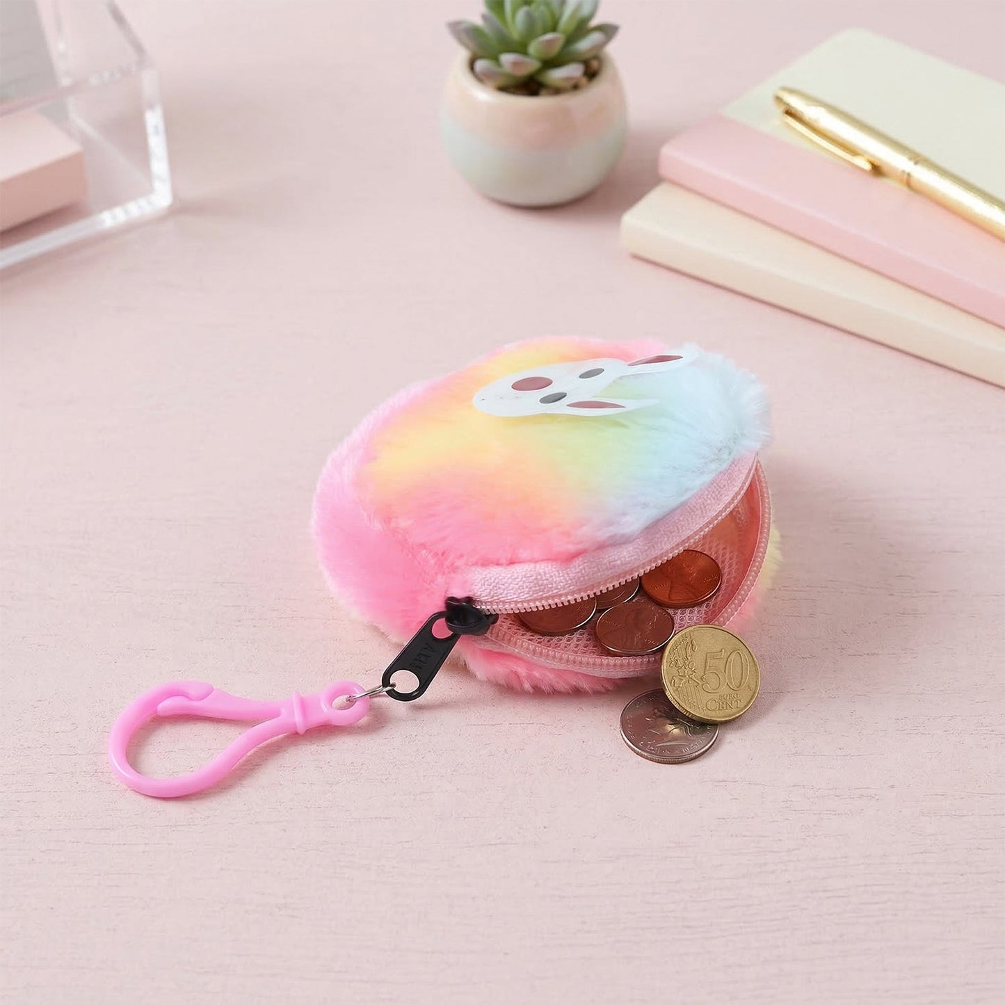 bunny purse key holder