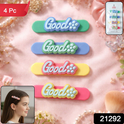 Pack of 4 stylish hair clips