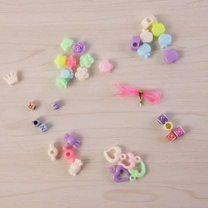 DIY Kids Creative Beads Jewellery Making Kit (1 Set)