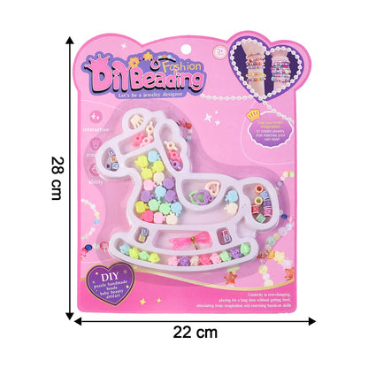 DIY Kids Creative Beads Jewellery Making Kit (1 Set)