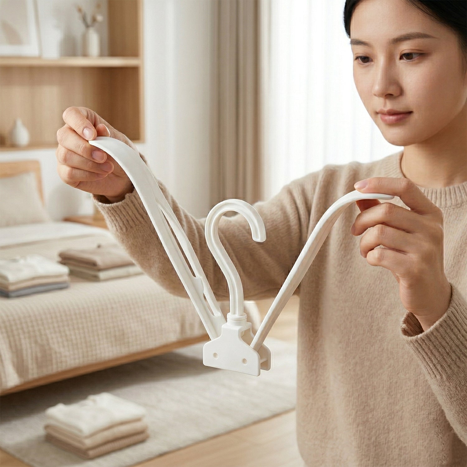 space saving clothes hanger