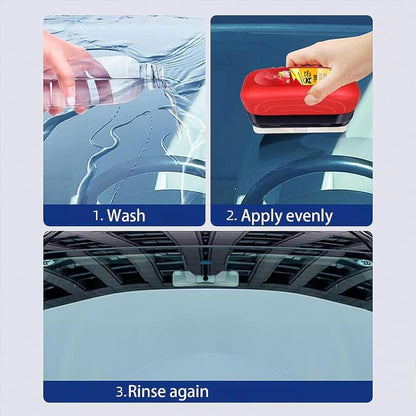 Portable car cleaning sponge tool
