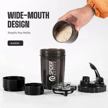 Multipurpose protein shaker bottle 500ml