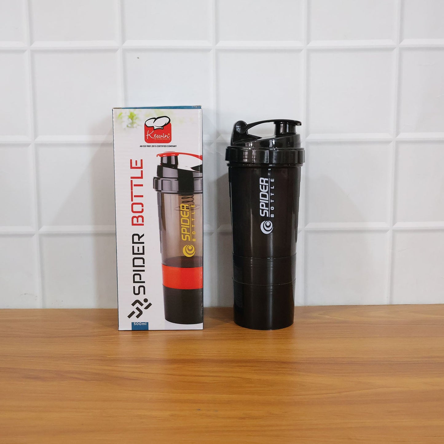 Multipurpose protein shaker bottle 500ml