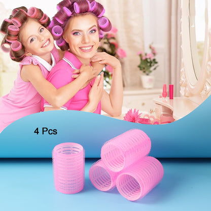 Self-Grip Hair Rollers Set (4 Pc / Big)