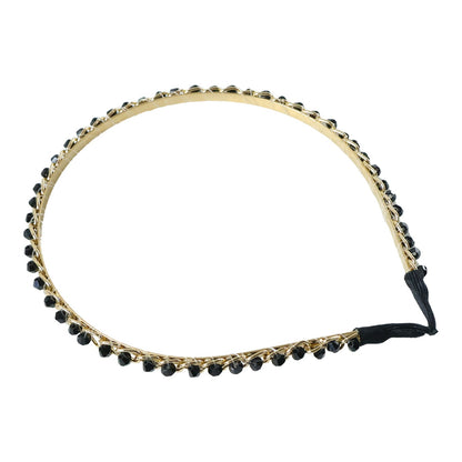 Premium gold tone hair band