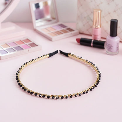 Wedding wear gold hair accessory