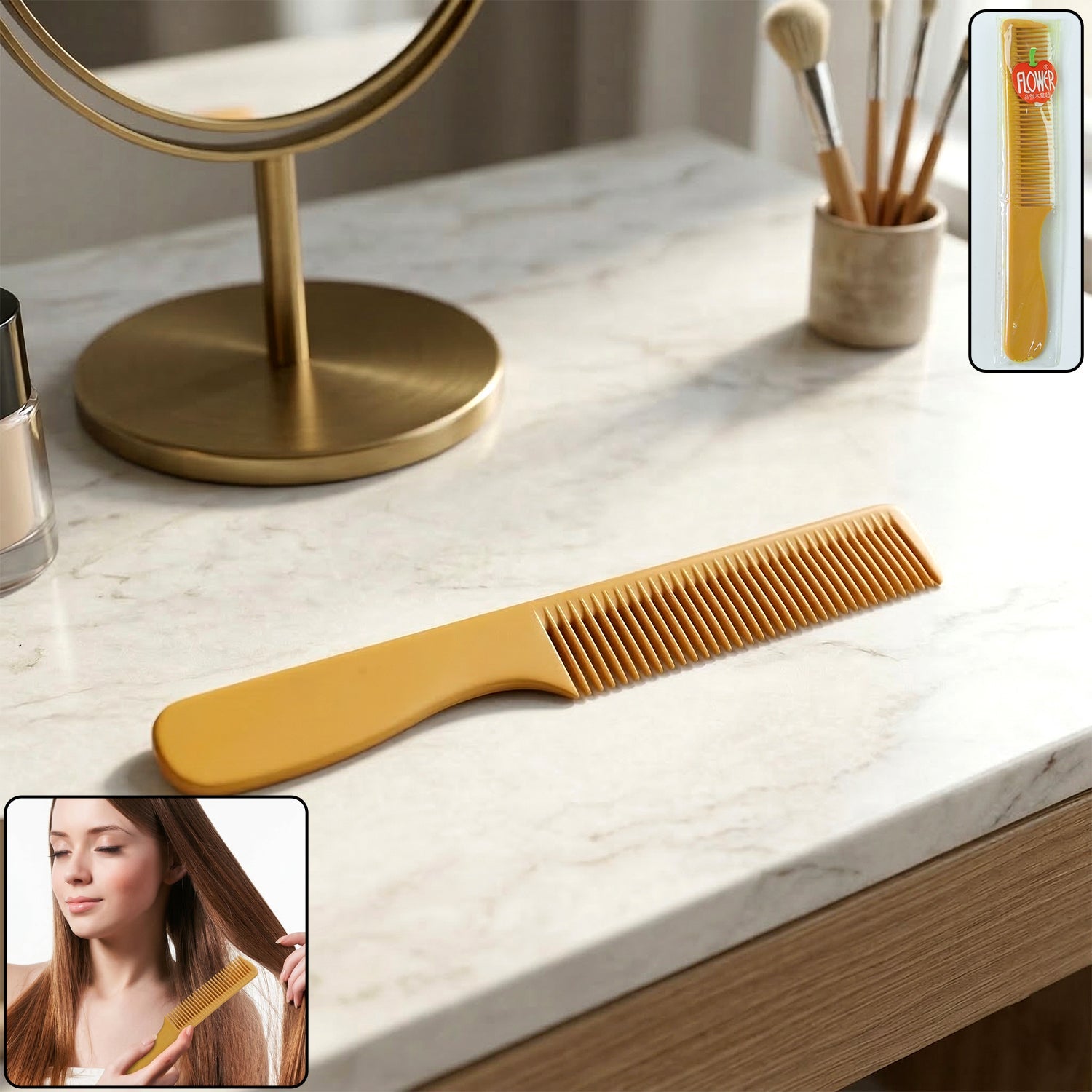 wide tooth hair comb