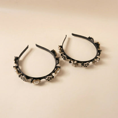 stylish bead embellished headband