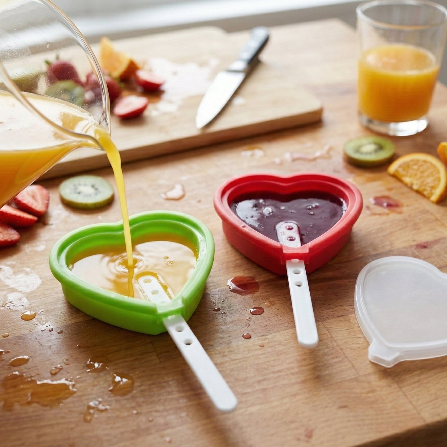  silicone popsicle maker for kids
