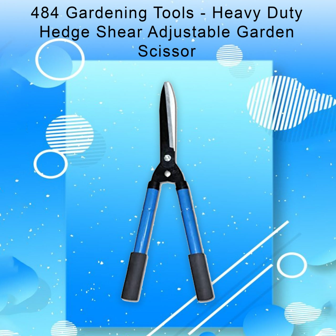 Gardening Tools - Duty Hedge Shear Adjustable Garden Scissor with Comfort Grip