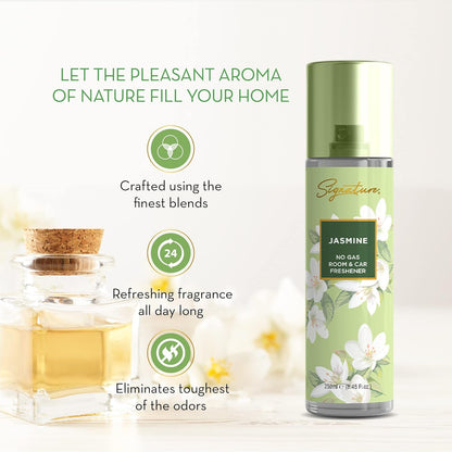 Signature Jasmine Room & Car Freshener Spray 250 ML