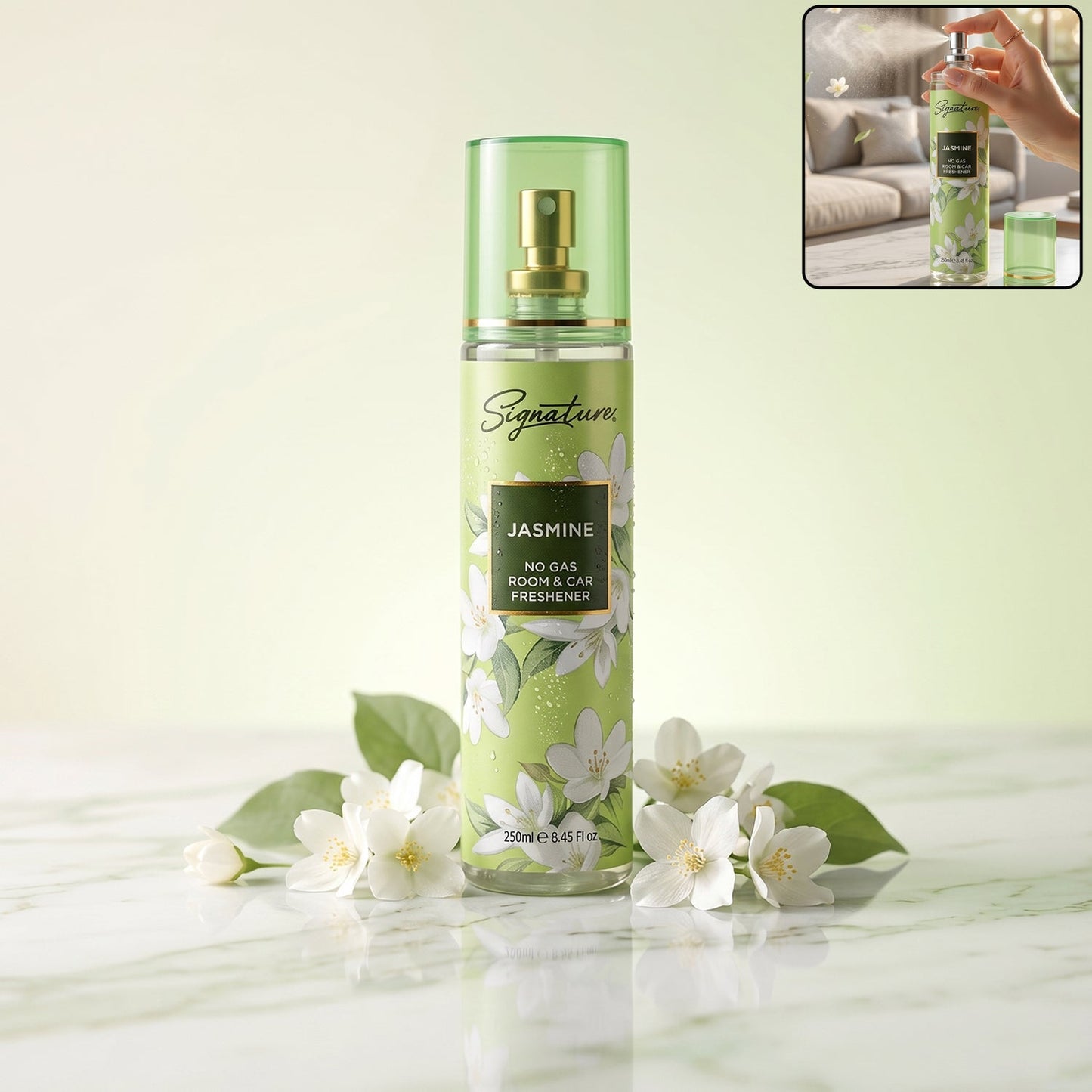 Signature Jasmine Room & Car Freshener Spray 250 ML