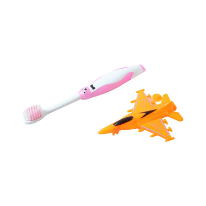 airplane toy toothbrush set