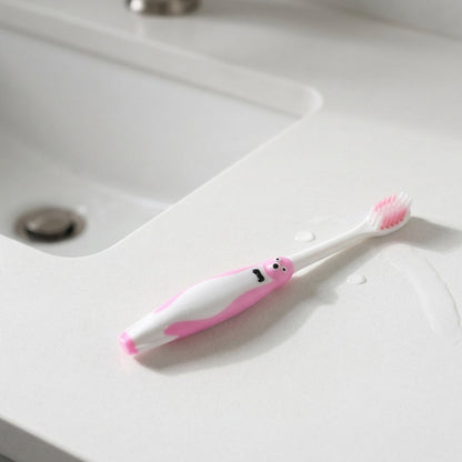 kids toothbrush with airplane toy