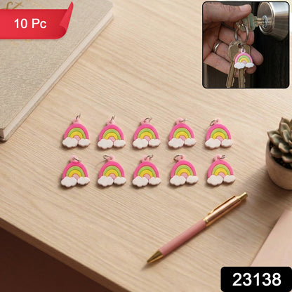 Cloud Keychain Charm Set