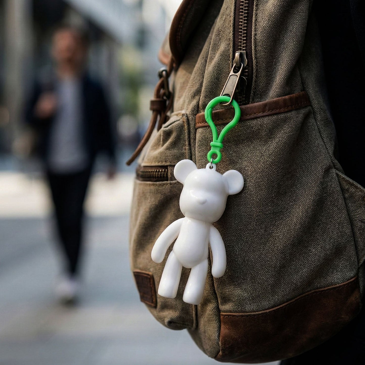 Cute Bear Shape Decorative Keychain (1 Pc)