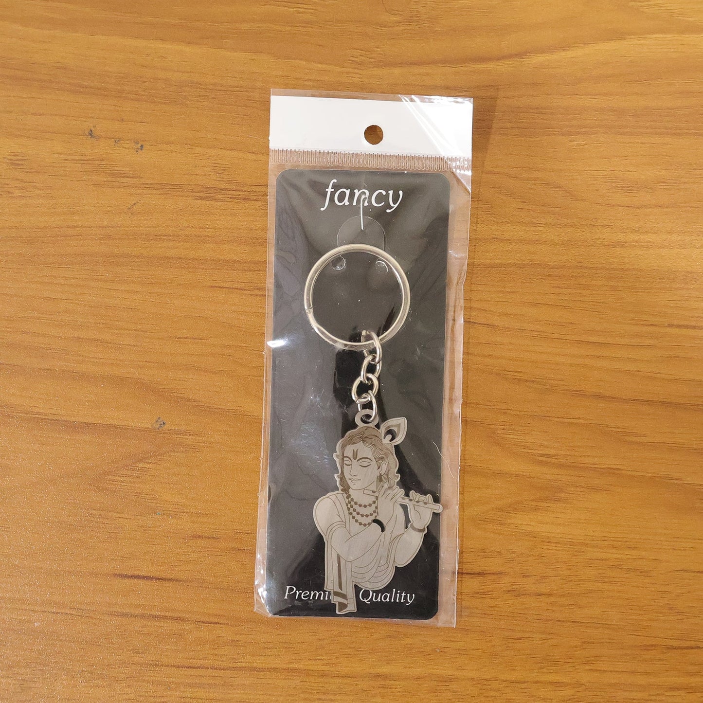 hindu god krishna keychain