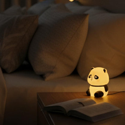 panda table night light lamp