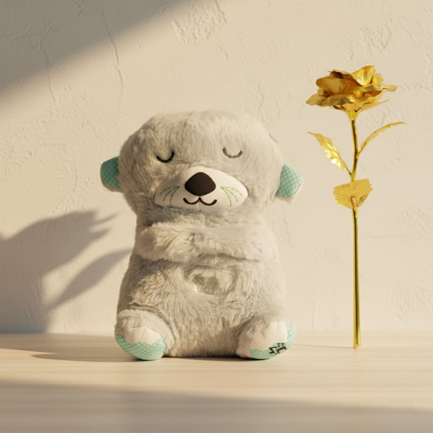 Artificial Golden Rose