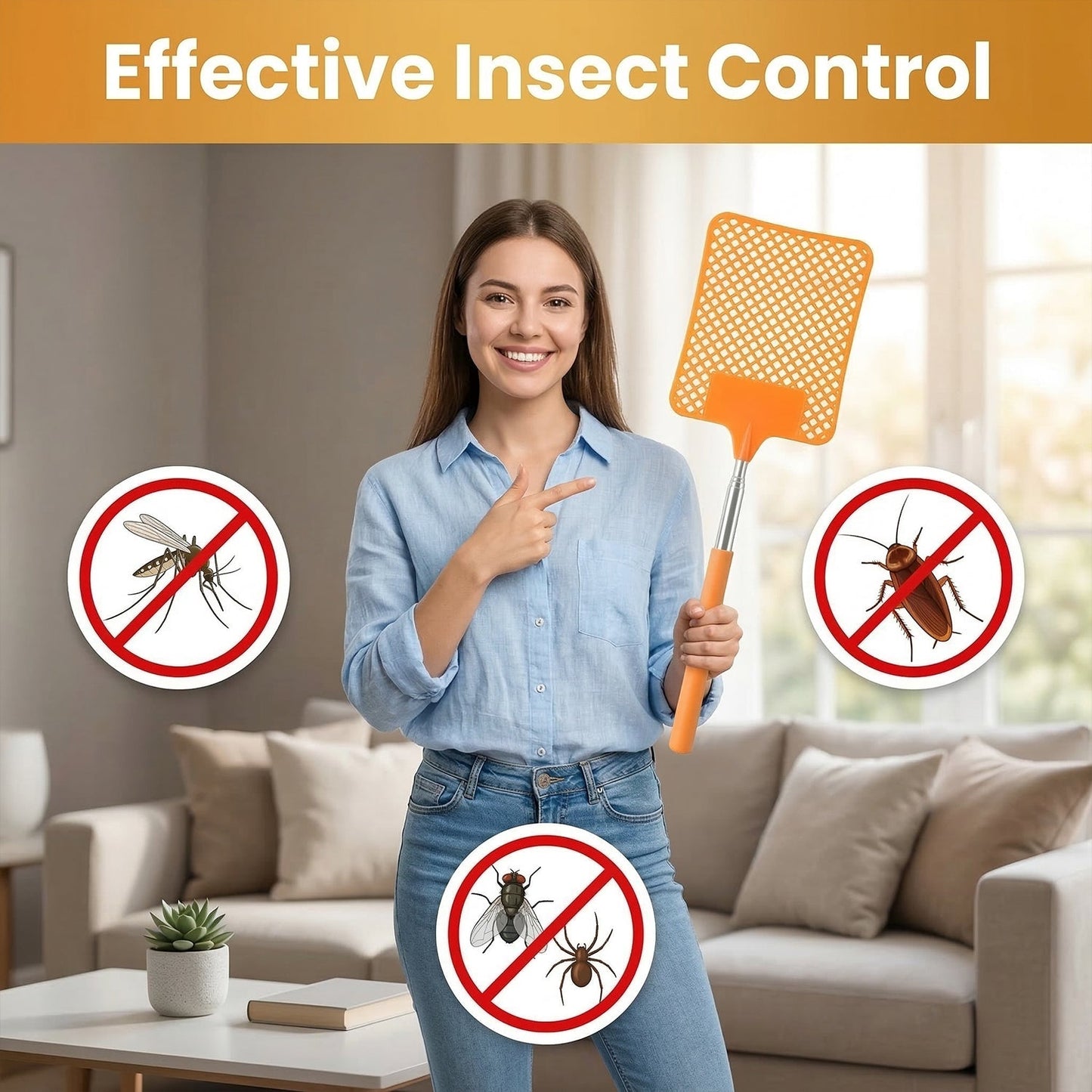 insect fly swatter tool