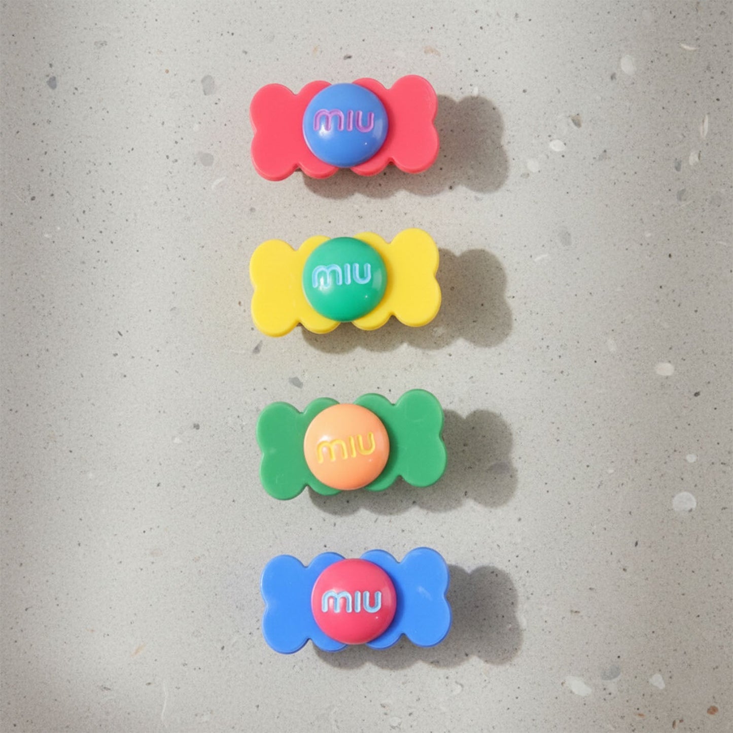Cute Candy Shape Colorful Hair Clips