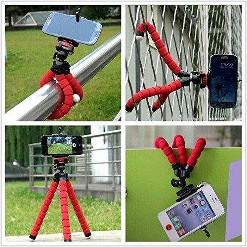 Portable Mini Octopus Tripod with Phone Holder for Selfies