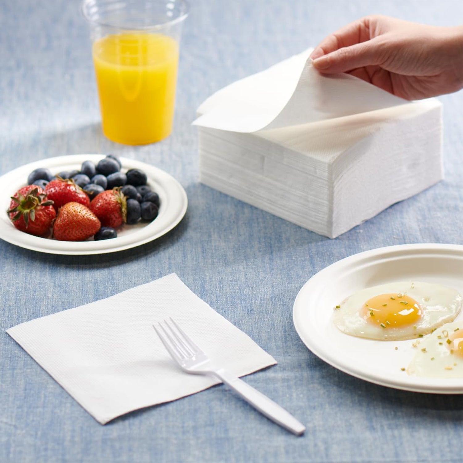 Plush Feel Absorbent Tissue Paper