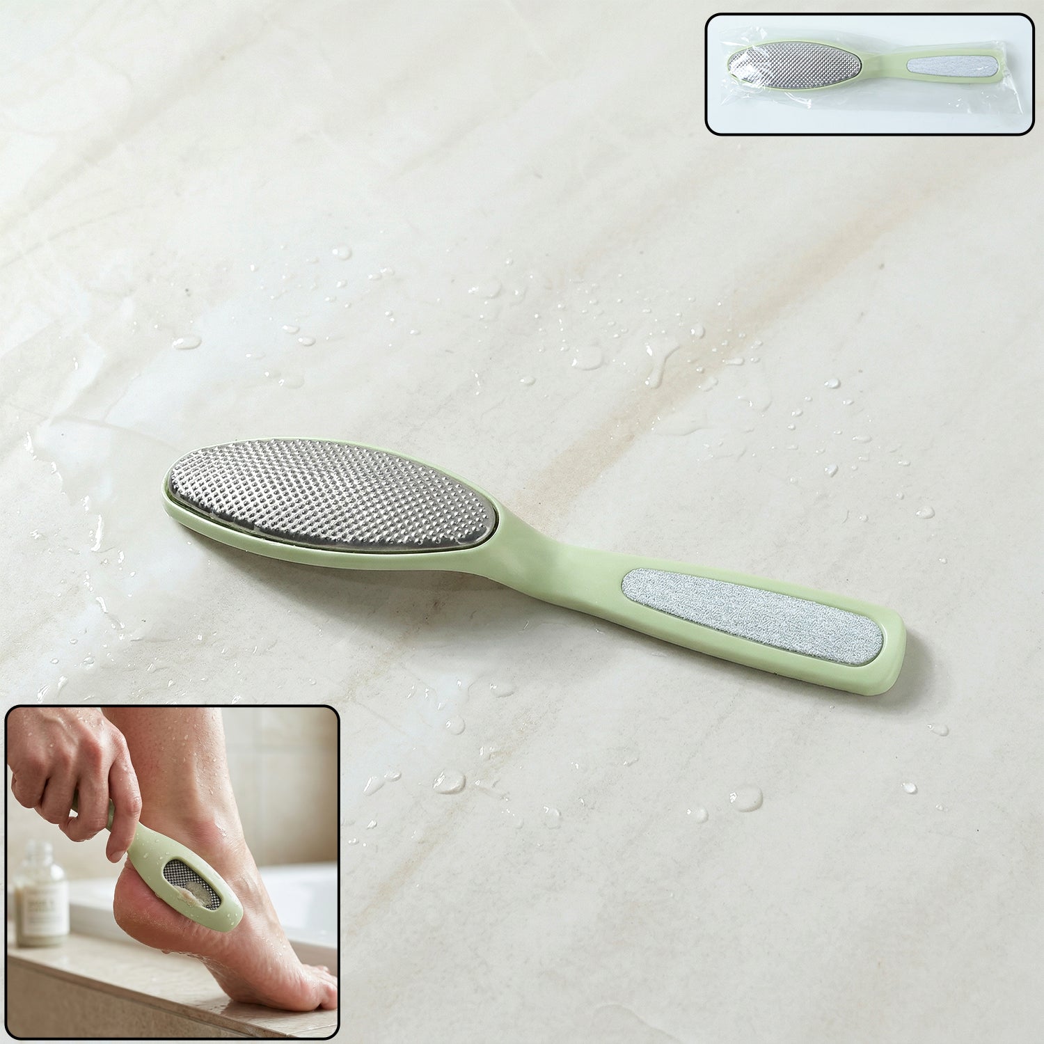Dual sided pedicure foot file