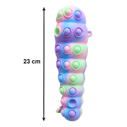 Rainbow Caterpillar Pop It Toy (1 Pc)