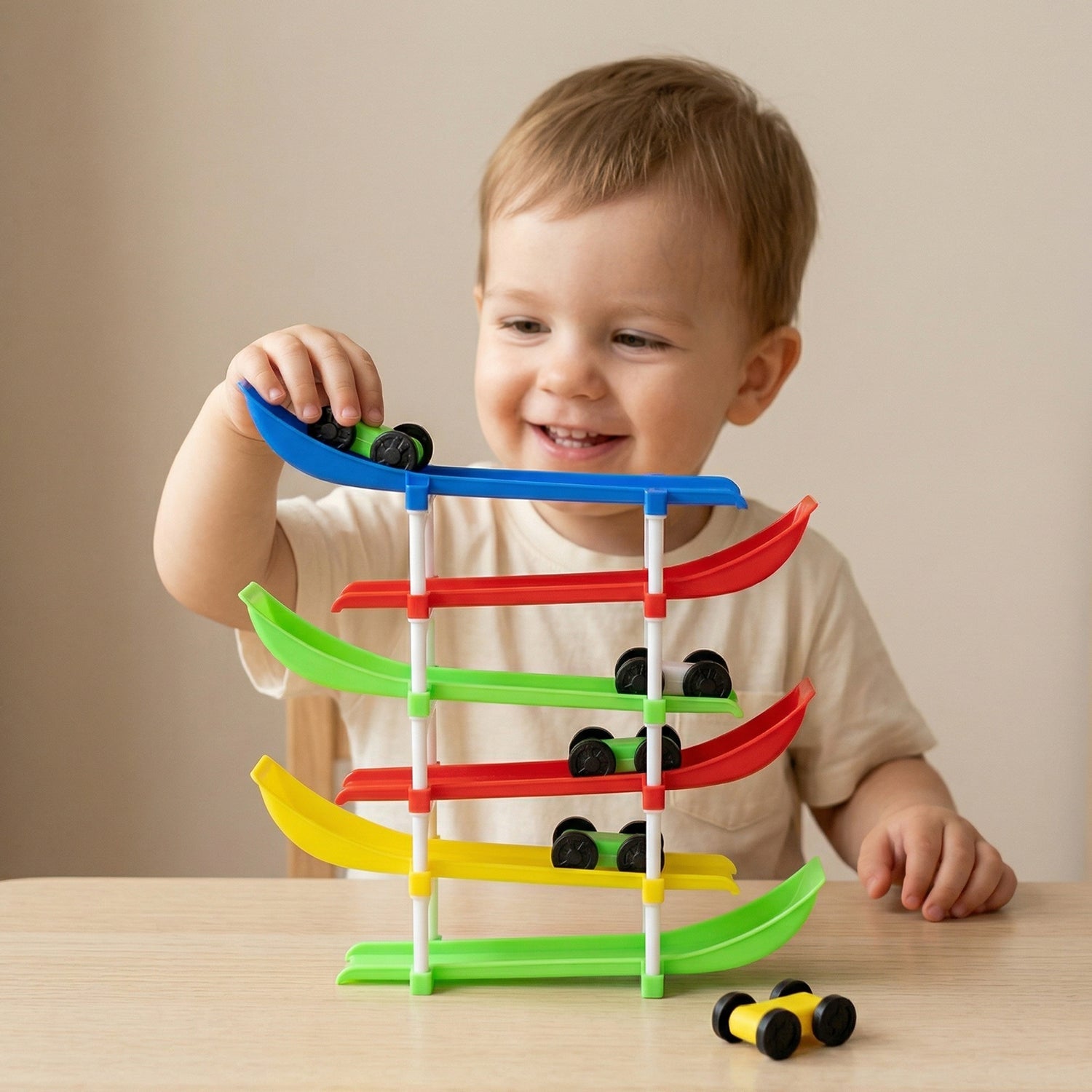multi layer car racing track