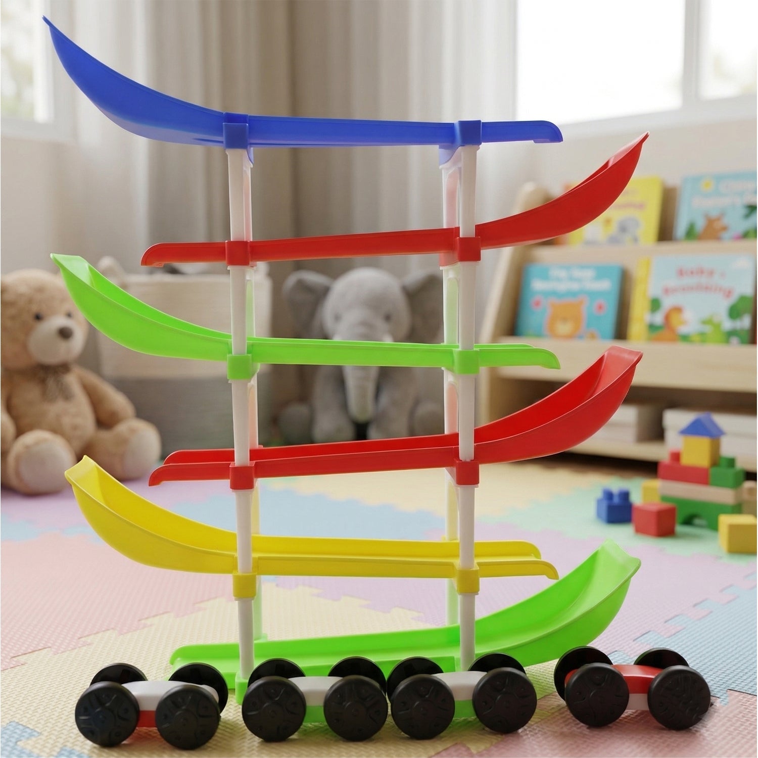 kids speed racing track toy