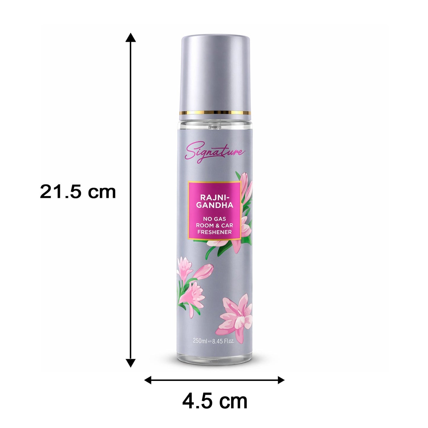 Signature Rajnigandha Room &amp; Car Freshener Spray 250 ML