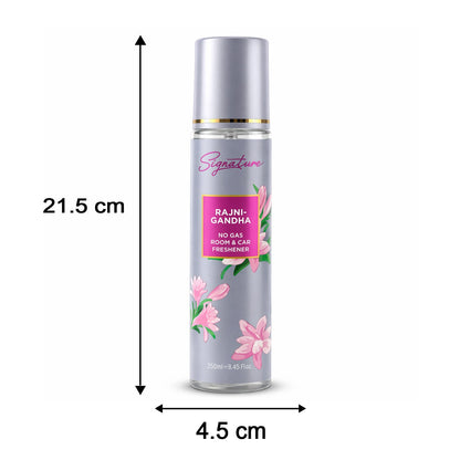 Signature Rajnigandha Room &amp; Car Freshener Spray 250 ML