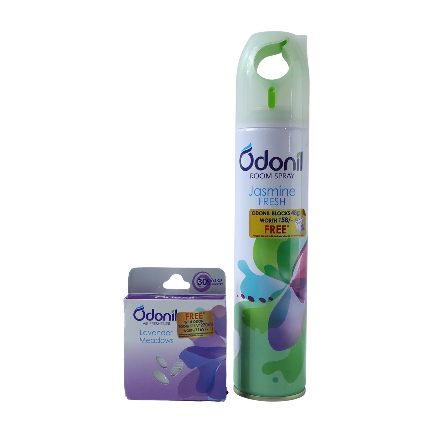 household room spray with fragrance blocks combo