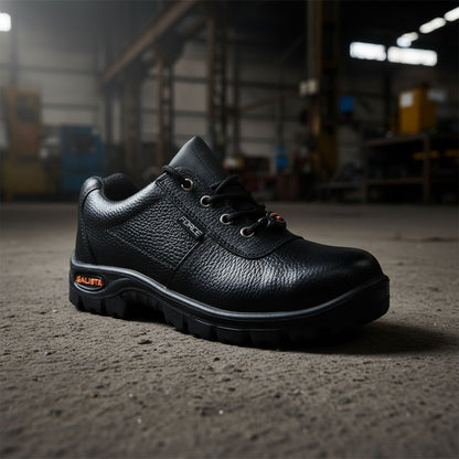 Industrial Safety Shoes with Steel Toe Protection and Anti-Slip Sole (1 Pair)
