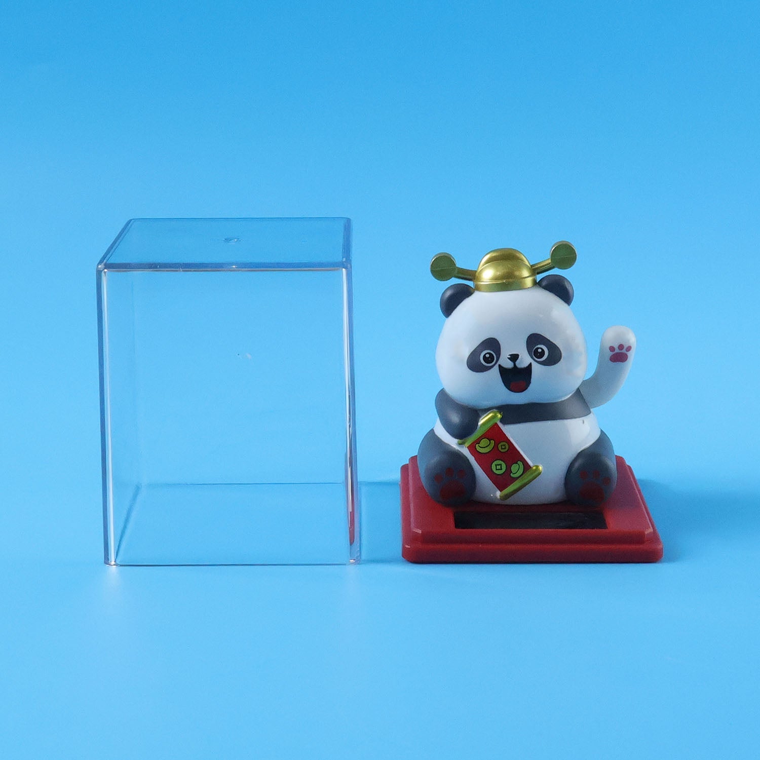 Car dashboard panda decoration