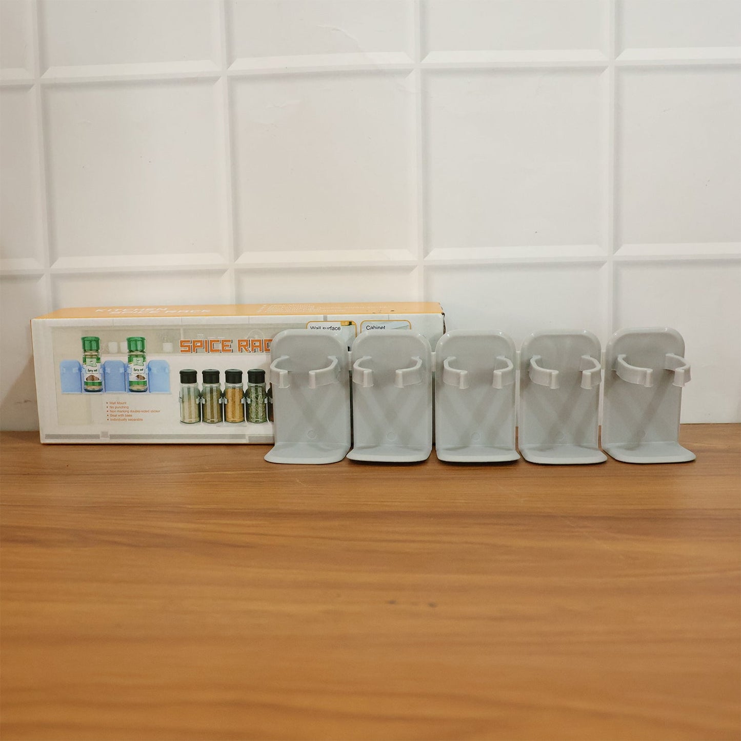 wall spice holder rack