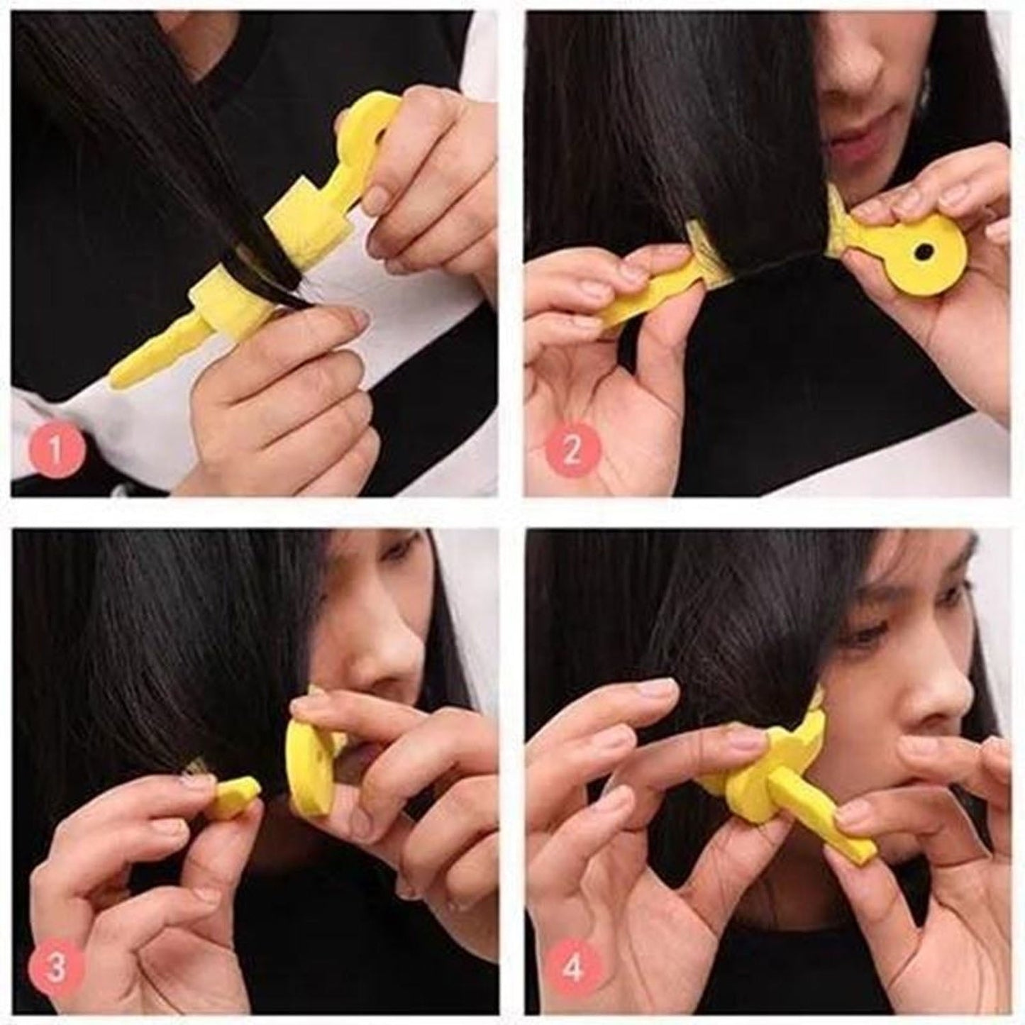 Foam hair roller styling tool