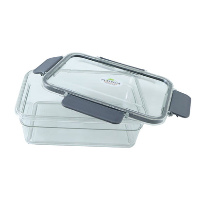plastic storage jars
