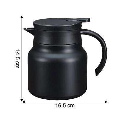 800 ML Insulated Thermos Flask with Handle and Strap