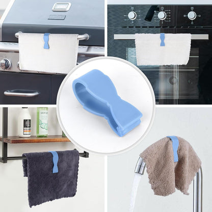 stainless steel towel holder clips