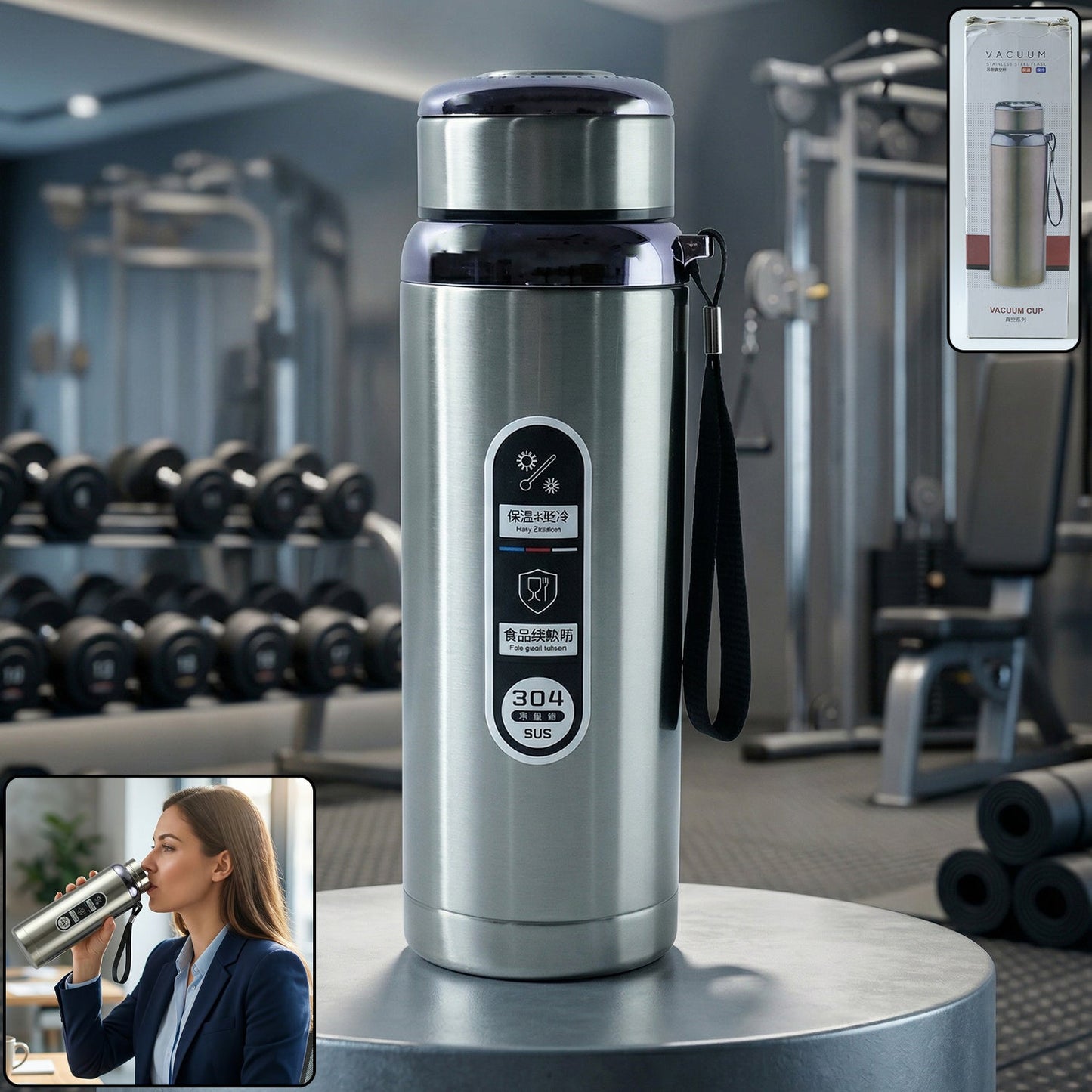 Steel Vacuum Flask