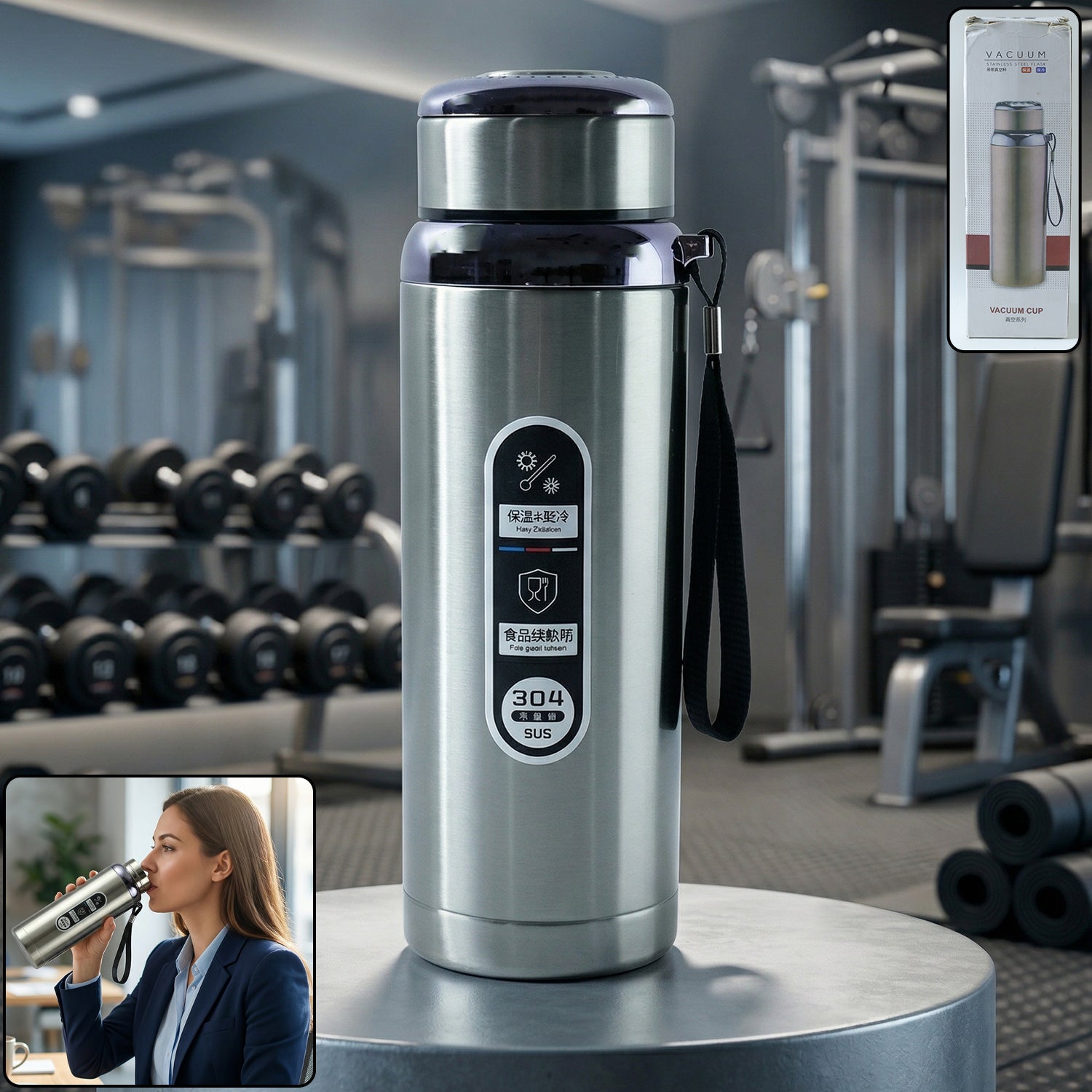 Steel Vacuum Flask