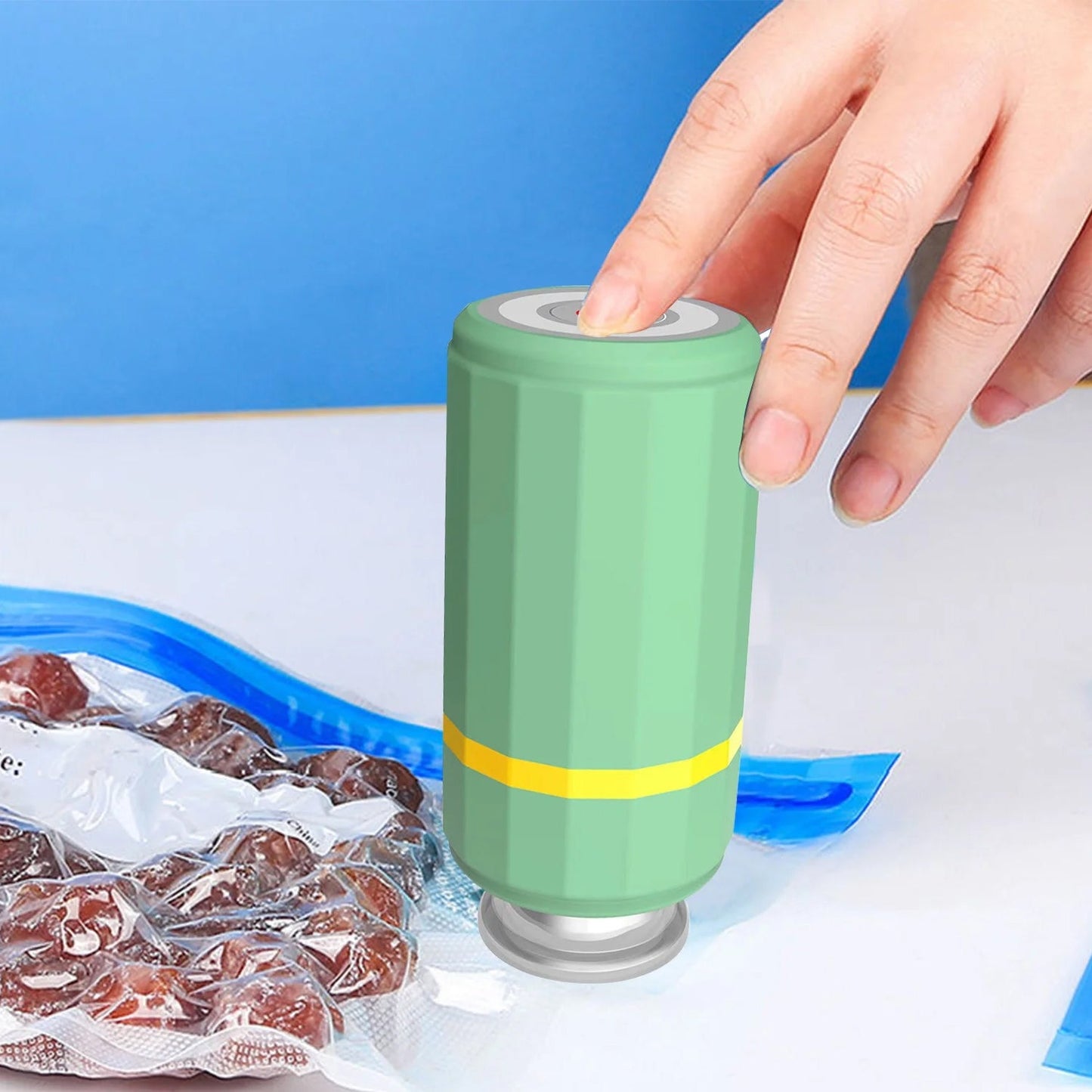 portable food sealing device
