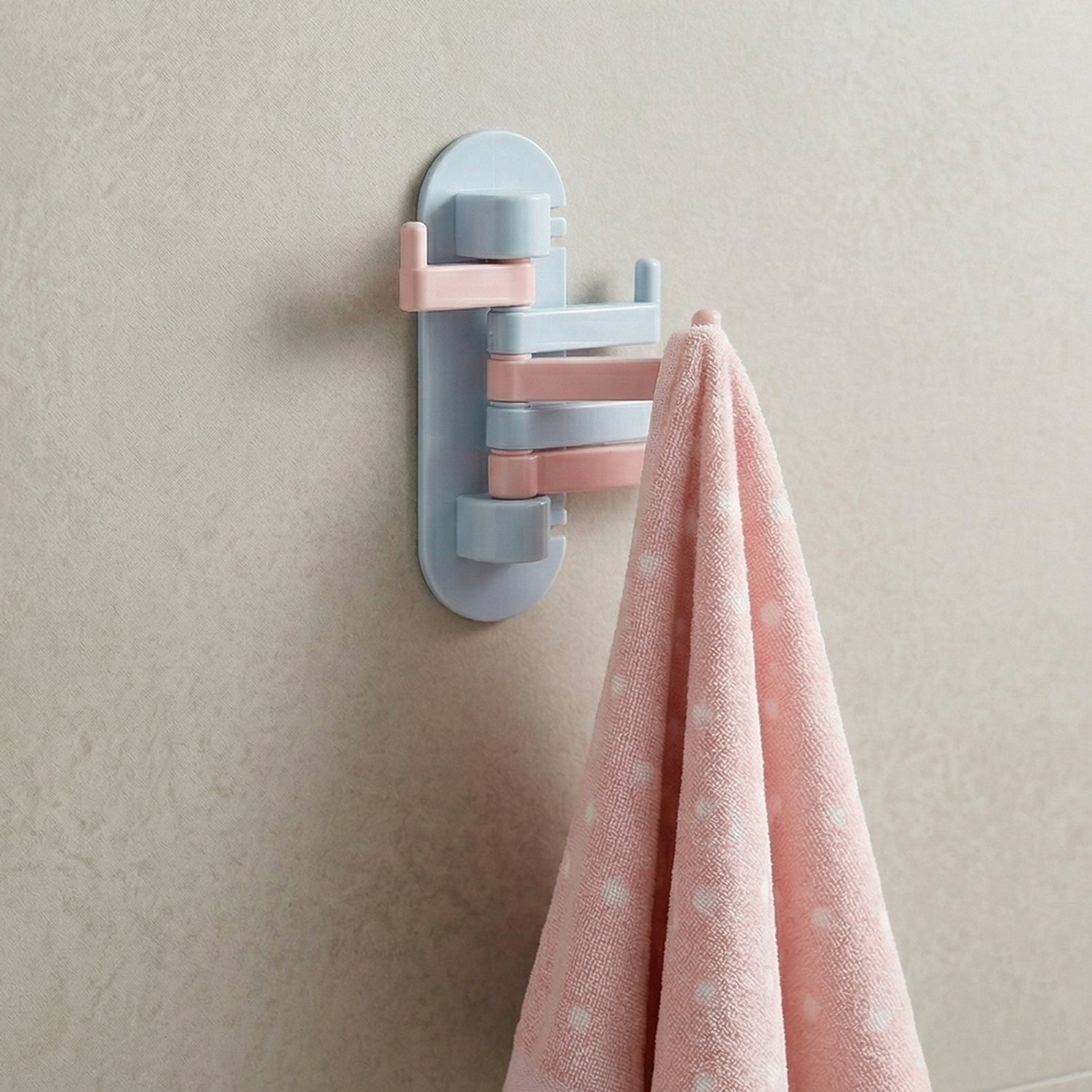 wall mounted towel rack organizer