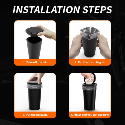 Multipack Garbage Bags Roll Set (6 Roll, 45x55 Cm)