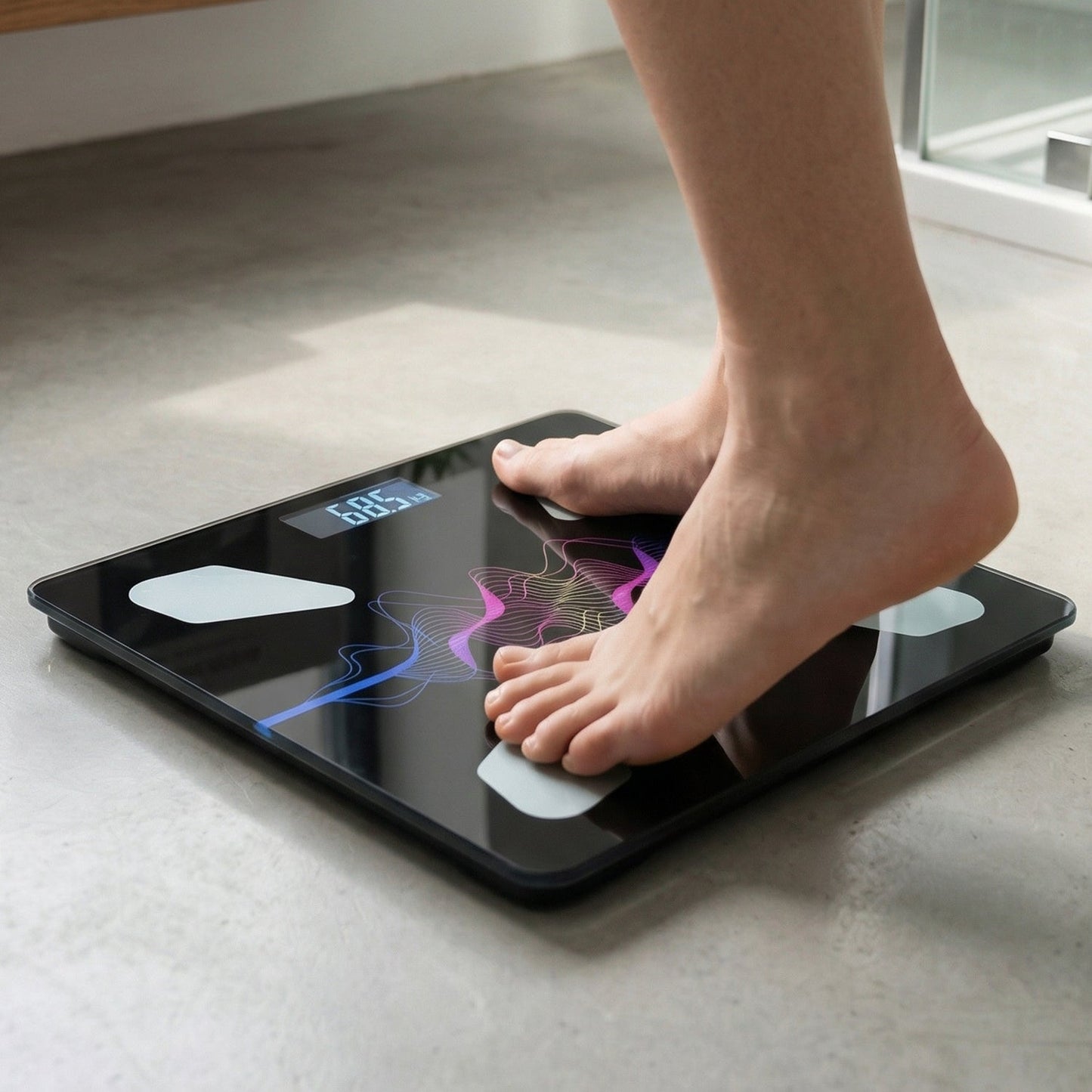 Digital Body Weight Weighing Scale with LCD Display (1 Pc)