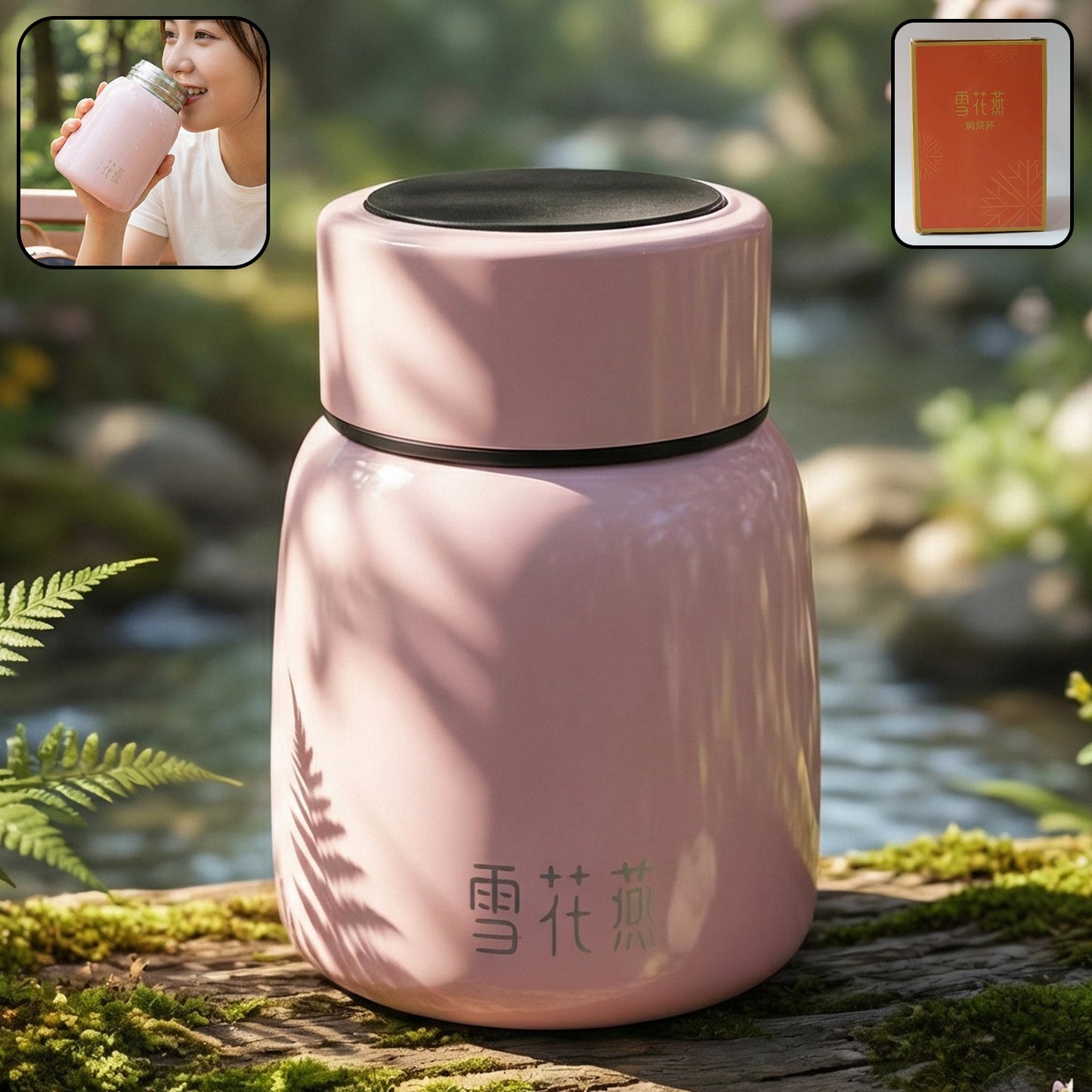 300ml insulated steel bottle school