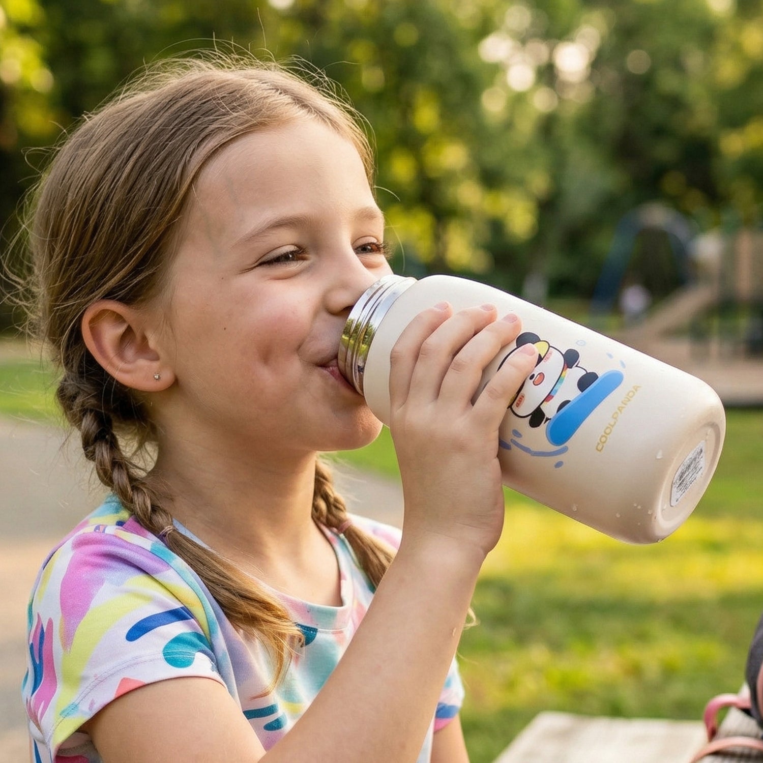 420ml stainless steel kids bottle